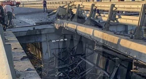 Zwei Tote nach Explosionen auf Krim-Brücke