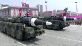 Nordkorea zeigt militärische Stärke und droht Amerika