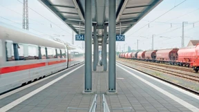 Barrierefrei zum Bahnsteig