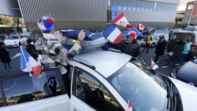 Pariser Polizei stoppt Protest-Konvoi