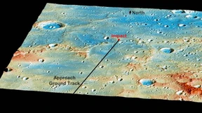 Nasa-Sonde ist zerschellt