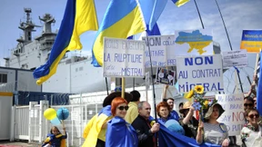 Französische Kriegsschiffe für Putins Armee