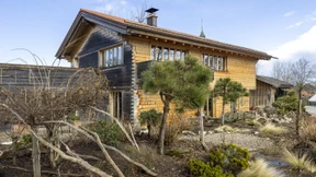 So lebt es sich in einem Haus aus Massivholz