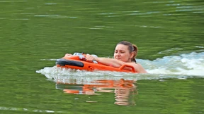 Rettung mit dem Roboter