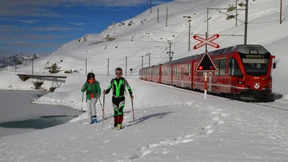 Berauschender Sturz in den leeren Raum