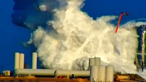 Testrakete von SpaceX explodiert