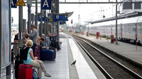 Bahn-Strecke zwischen Frankfurt und Mainz