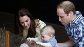 Baby George punktet für die Urgroßmutter 