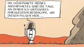 Himmel und Hölle auf dem Mars