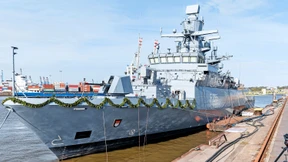 Eine neue Korvette als Symbol des Aufbruchs