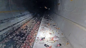 „Glück im Unglück“ im Gotthard-Basistunnel