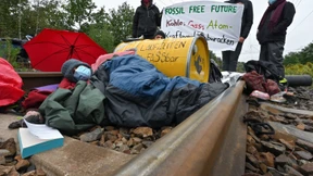 Zwei Blöcke wegen Klimaaktivisten zwischenzeitlich vom Netz