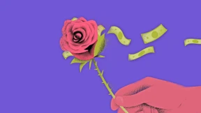 In der Achterbahn mit einem Love Scammer