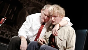 Wie ein Mann zersplittert