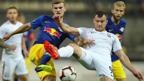 RB Leipzig müht sich gegen zehn Ukrainer