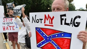 Amerikaner streiten über die Flagge der Südstaaten