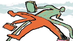 Ehrenrunde an der Landesgrenze