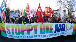 Proteste gegen AfD-Parteitag
