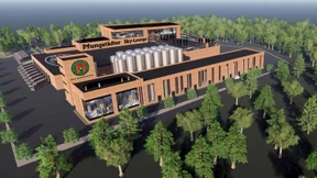 Neubauplan für Brauerei Pfungstädter