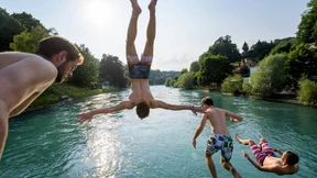 Ganz schön in die Aare gekommen