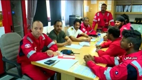 Iran präsentiert Crew im Fernsehen