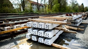 Schwellen-Austausch bei der Bahn noch bis mindestens Ende des Jahres