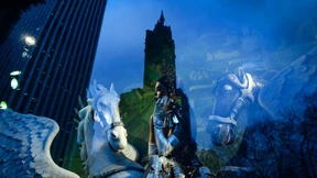 Sie kleidet New York ein 