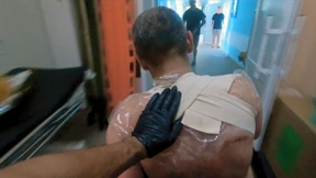 Eine Fahrt durch Kriegsruinen