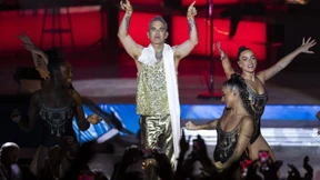 Robbie Williams ist nach drei Liedern außer Atem