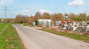 Ein Wertstoffhof und viele Grünecken