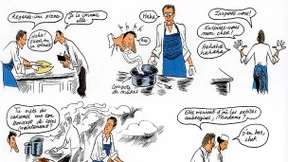 Dieser Meisterkoch ist ein Gezeichneter