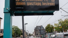 Warnstreiks legen vielerorts Busverkehr in Hessen lahm