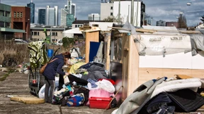 Leben auf einer Müllhalde 