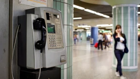 Noch haben die Telefonzellen nicht ausgedient