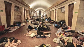 Schlaflos in Kiew: So überleben Familien den russischen Luftkrieg