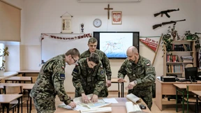 In Zamość steht jetzt Schießen auf dem Stundenplan