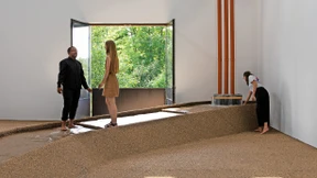 Ein Bach im Kunstort