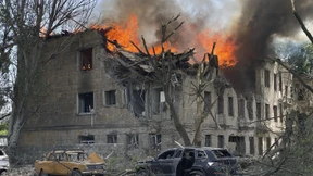 Raketenangriff auf Klinik in Dnipro