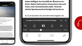 Die App F.A.Z. Der Tag nun mit Audio-Funktion
