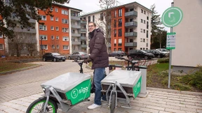 Lastenräder von der Leihstation