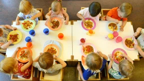 Verdorbenes Essen in Kitas