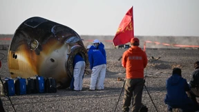 Im All gestrandete Astronauten zurückgekehrt