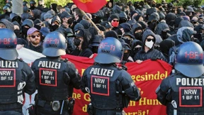 Ausschreitungen und Randale in Leipzig