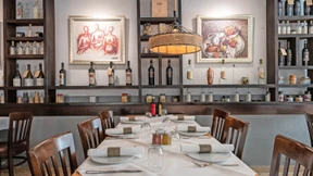 Dorade und Moussaka am Eschbach