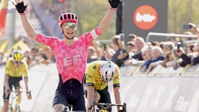 Politt stürzt, Van Aert verliert