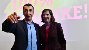 Rote Maulwurfshügel