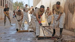 Advent zwischen Schlamm und Schrott