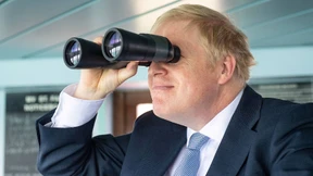 Johnson plant Brücke zwischen Schottland und Nordirland