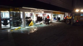 Schäden nach Explosion von Weltkriegsbombe