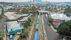 In Kalifornien werden Güterzüge ausgeraubt